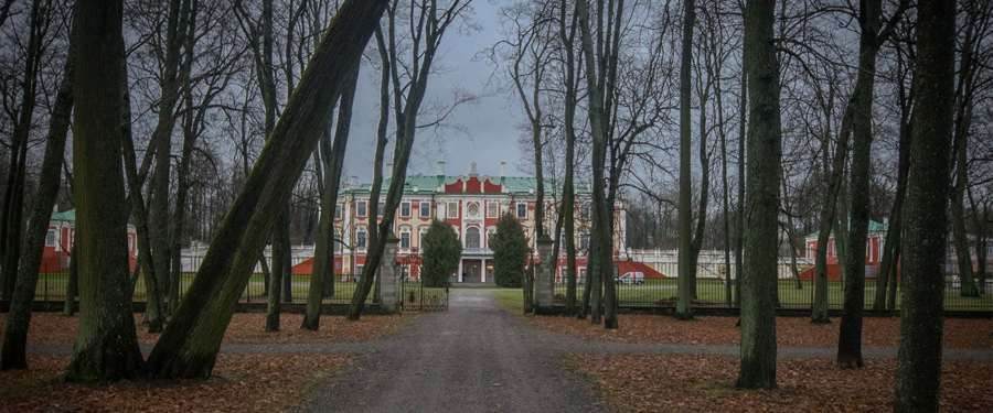 Het Kadriorg paleis van Tallinn.
